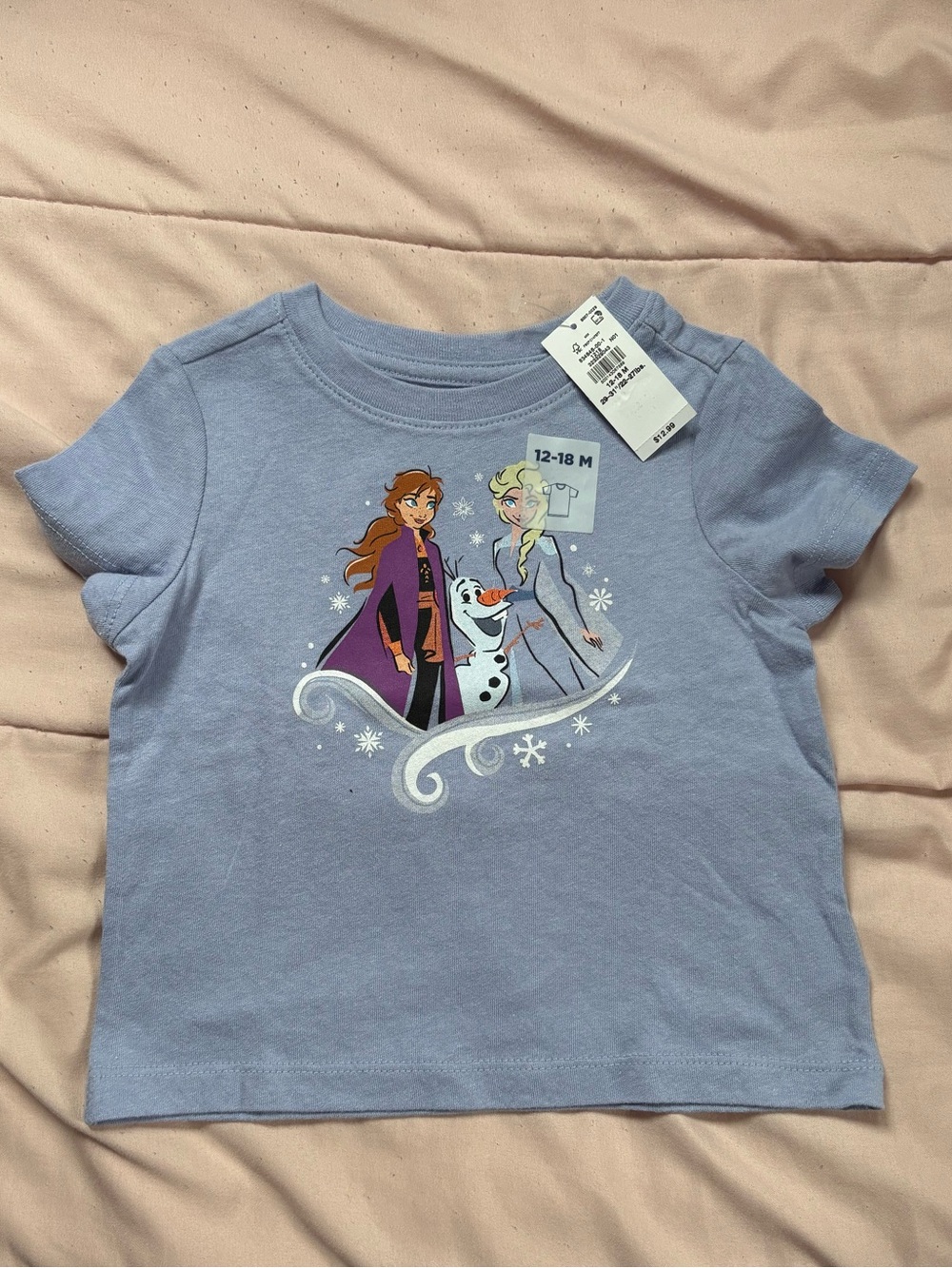 Cat & Jack Cream Tee with Multicolor Graphic - Picture 4 of 6